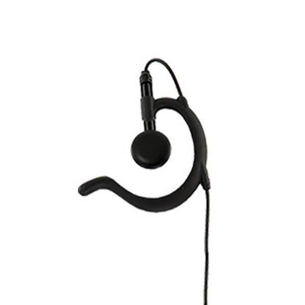 2.5mm 'Twist & Lock' - Black Earhook Earpiece for ITRQ Microphone System (WPBEH - TL) - Wireless Pacific - WPBEH - TL