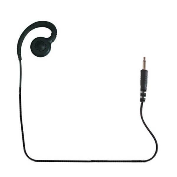 2.5mm 'Twist & Lock' Black Extra Loud Earpiece for ITRQ Microphone System (WPLEH - TL) - Wireless Pacific - WPLEH - TL