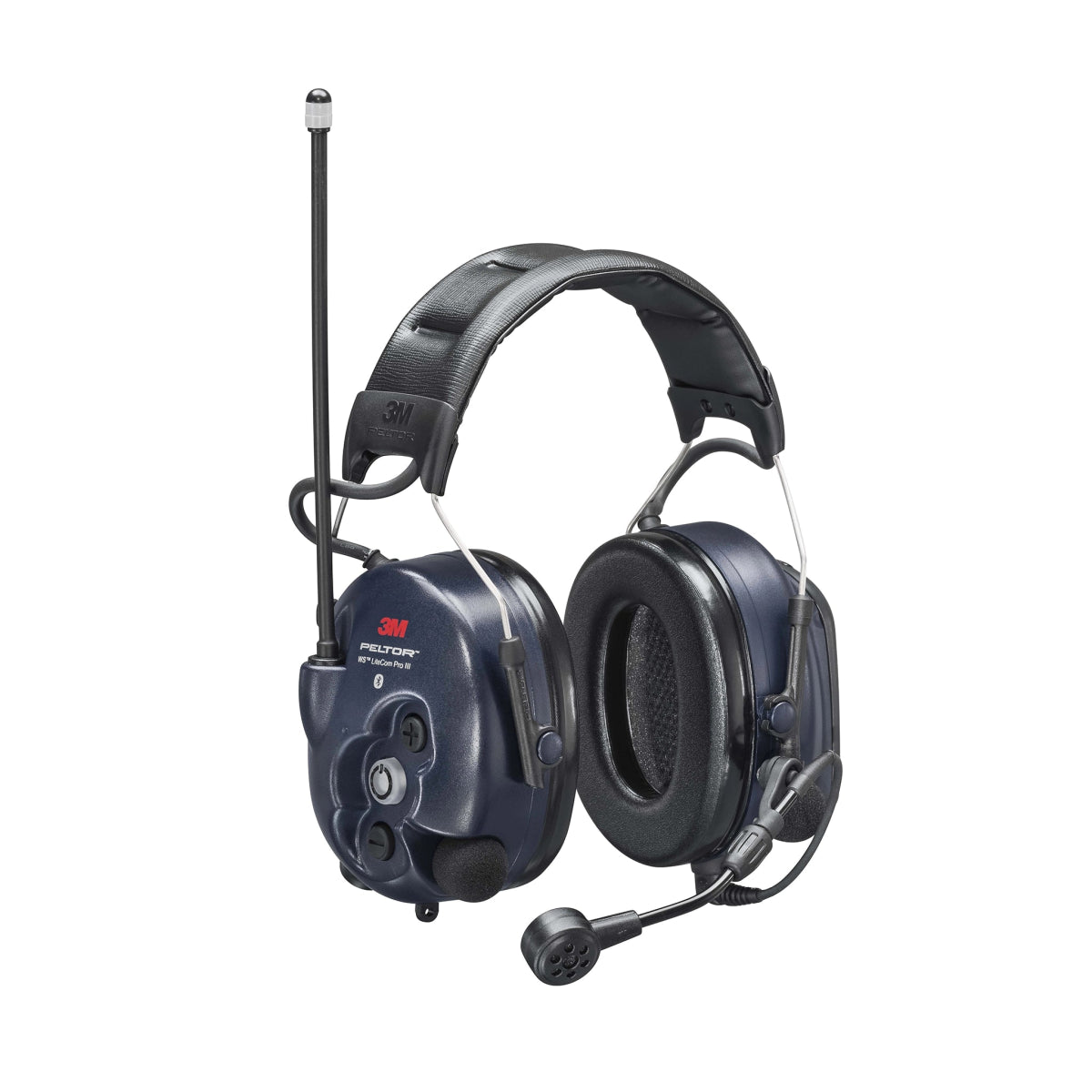 3M PELTOR WS LiteCom Pro III Headset with Built - In Two - Way Radio & Bluetooth - Peltor - MT73H7A4D10EU