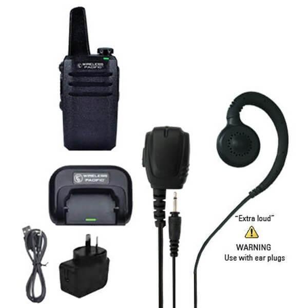 Go Pro™ DMR Digital Analog Portable Radio-Wireless Pacific-GPR-D1-LEH-C