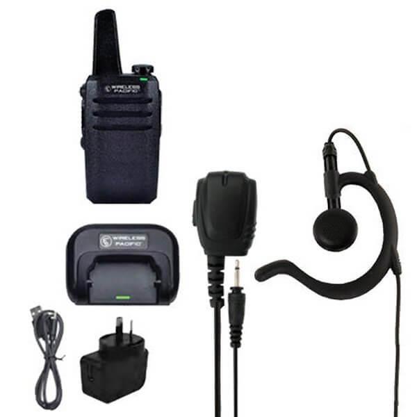 Go Pro™ DMR Digital Analog Portable Radio-Wireless Pacific-GPR-D1-BEH-C