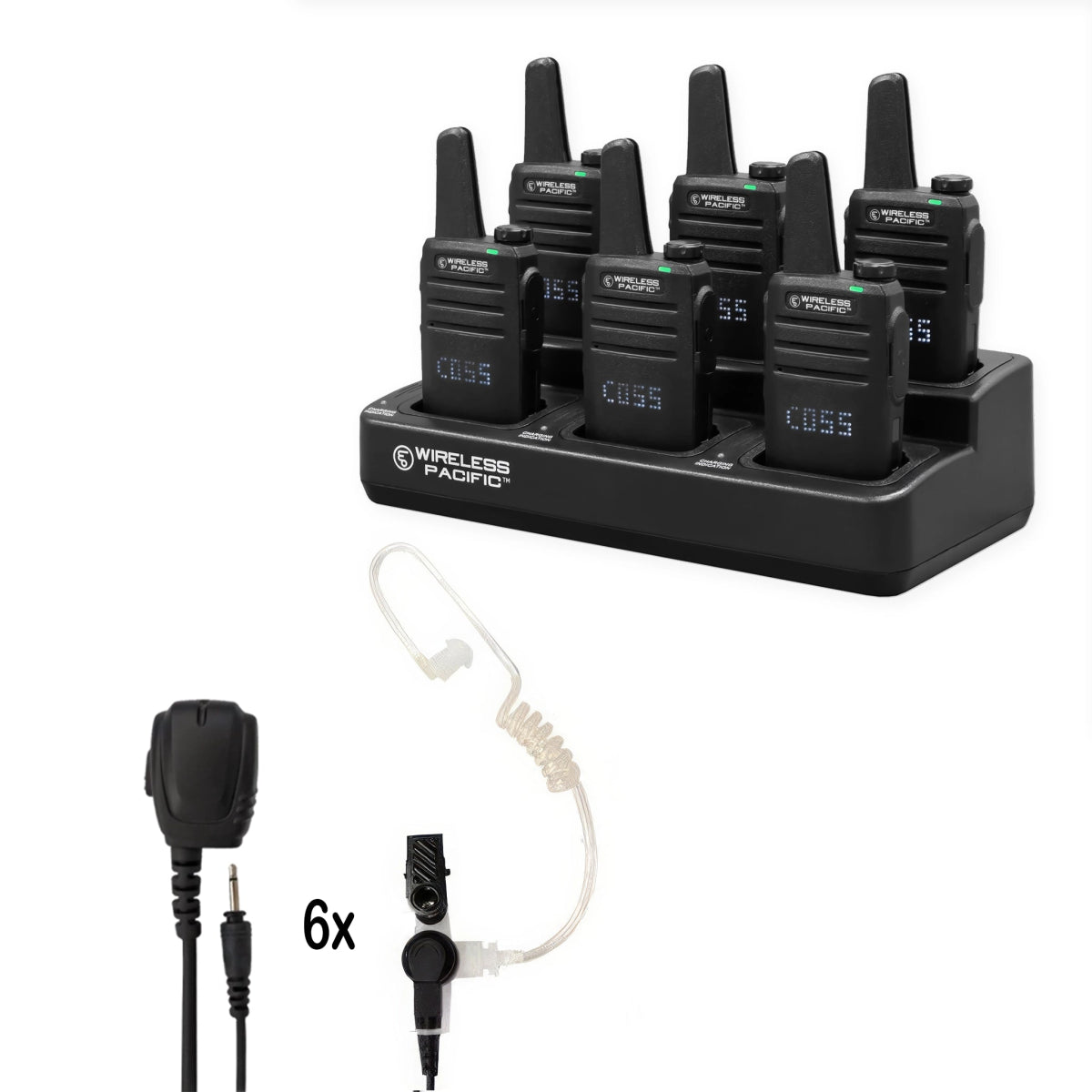 Go Pro DMR Digital / Analog Two Way Radio Bundle Package - Wireless Pacific - GPR - 6 - TEP - 8