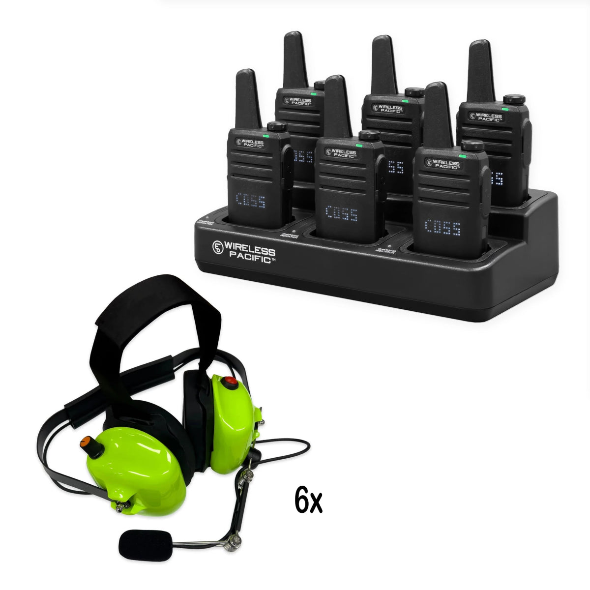 Go Pro DMR Digital / Analog Two Way Radio Bundle Package - Wireless Pacific - GPR - 6 - SHD - 8