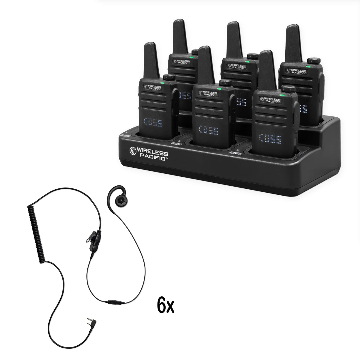 Go Pro DMR Digital / Analog Two Way Radio Bundle Package - Wireless Pacific - GPR - 6 - SSM - 8