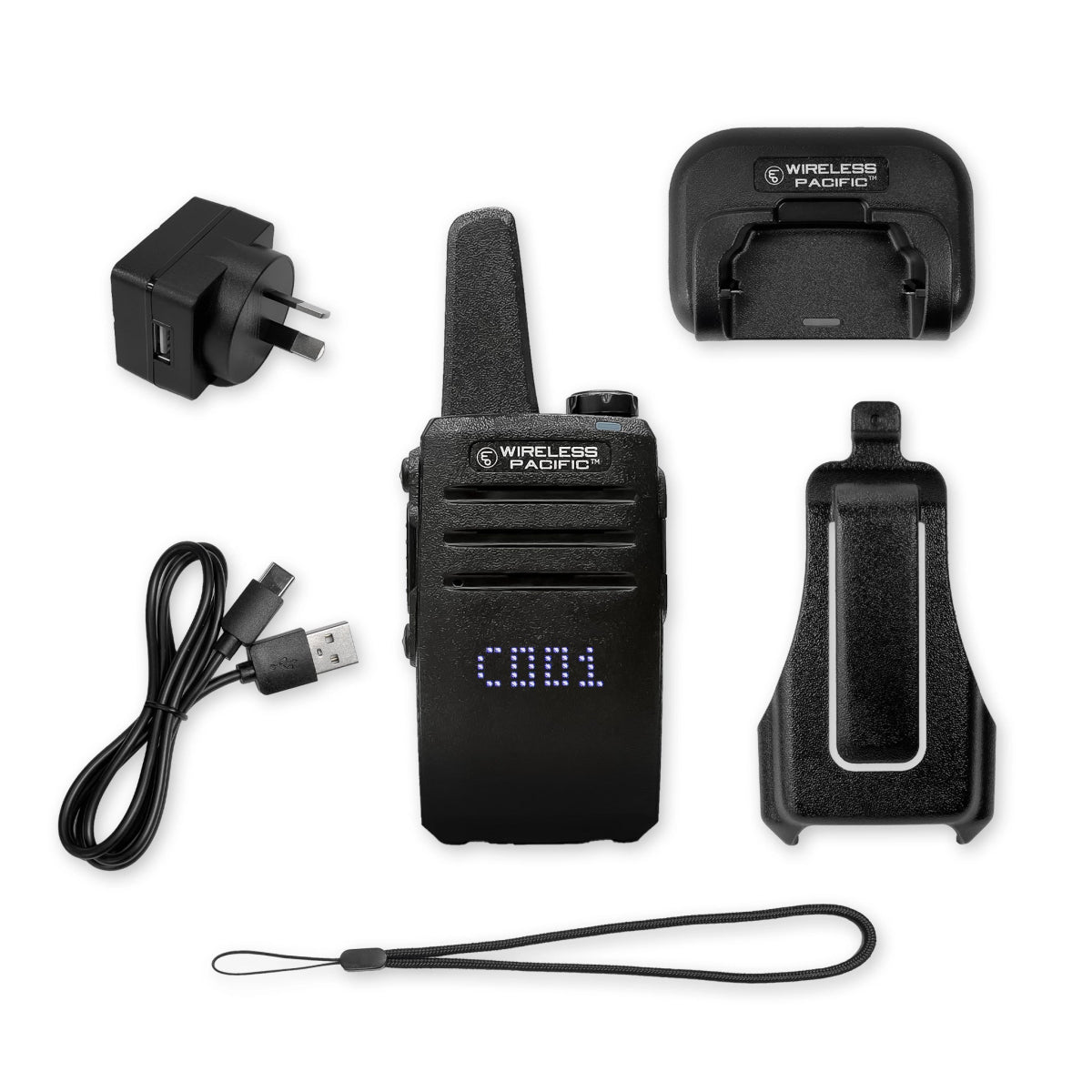Go Pro Radio (GPR) - Licence - Free DMR Digital & Analog Two - Way Radio - Wireless Pacific - GPR - DL1 - Onsite8