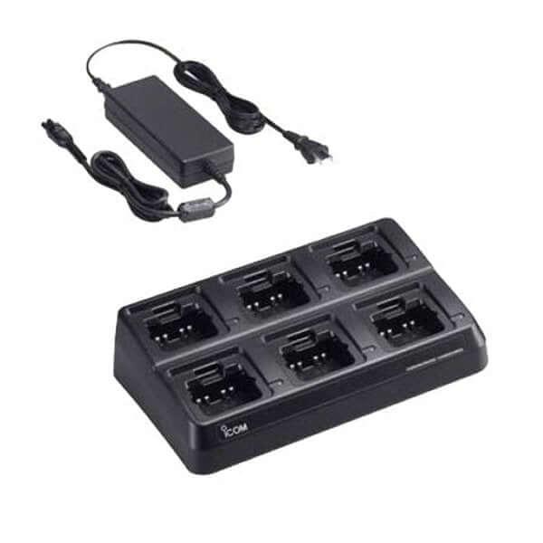 Icom BC214 - 21 6 Way Rapid Charger for F62D/F4400D series radios - Icom - BC214 - 21