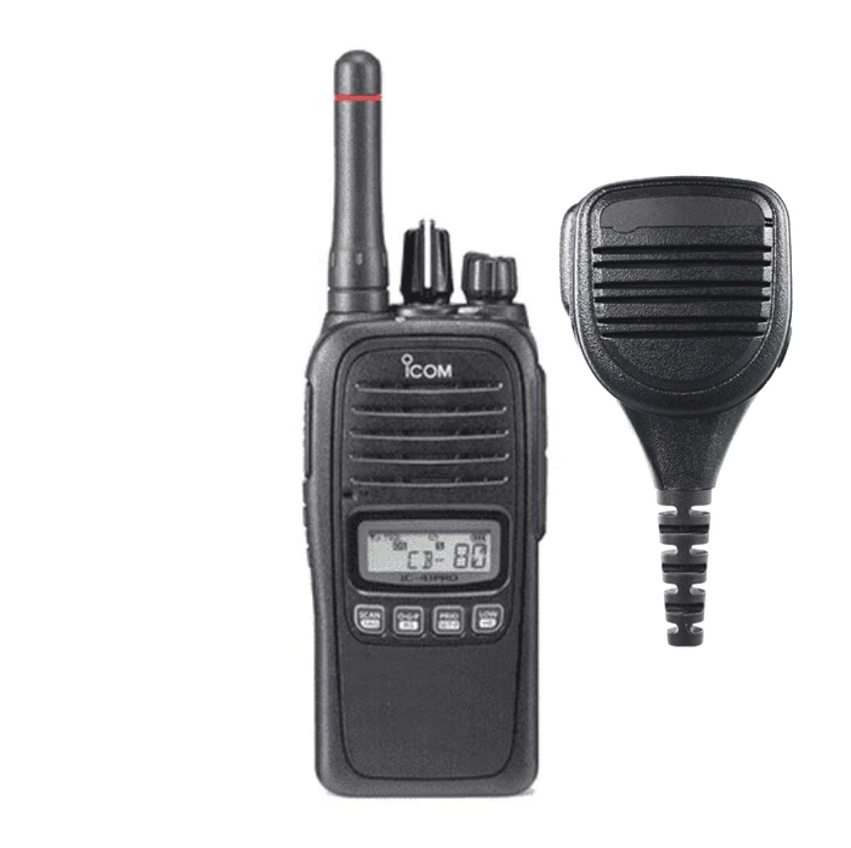 Icom IC - 41PRO UHF CB 80 Two Way Radio - Icom - IC41Pro - RWRSM - I4W
