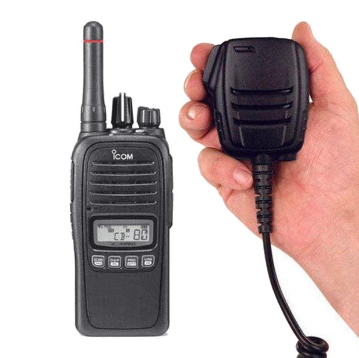 Icom IC - 41PRO UHF CB 80 Two Way Radio - Icom -