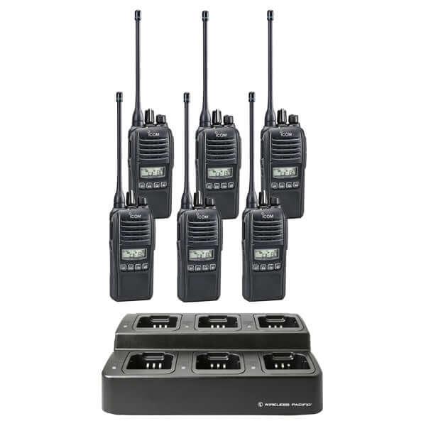 Icom IC - 41PRO UHF CB 80 Two Way Radio Bundle Package - Icom - IC41Pro - Programming - WPWNC - WP6WC