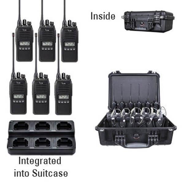 Icom IC - 41PRO UHF CB 80 Two Way Radio Bundle Package - Icom - IC41Pro - Programming - WPWNC - WP6WC