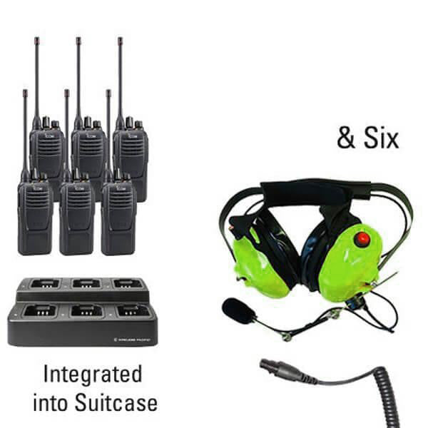 Icom IC - F2100D / IC - F1100D | IDAS Digital Two Way Radio Bundle Package - Icom - ICF21 - 11D - 6 - SHD