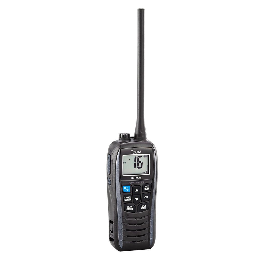 Icom IC - M25EURO - VHF 'Float'n Flash' Marine Radio - Icom - IC - M25