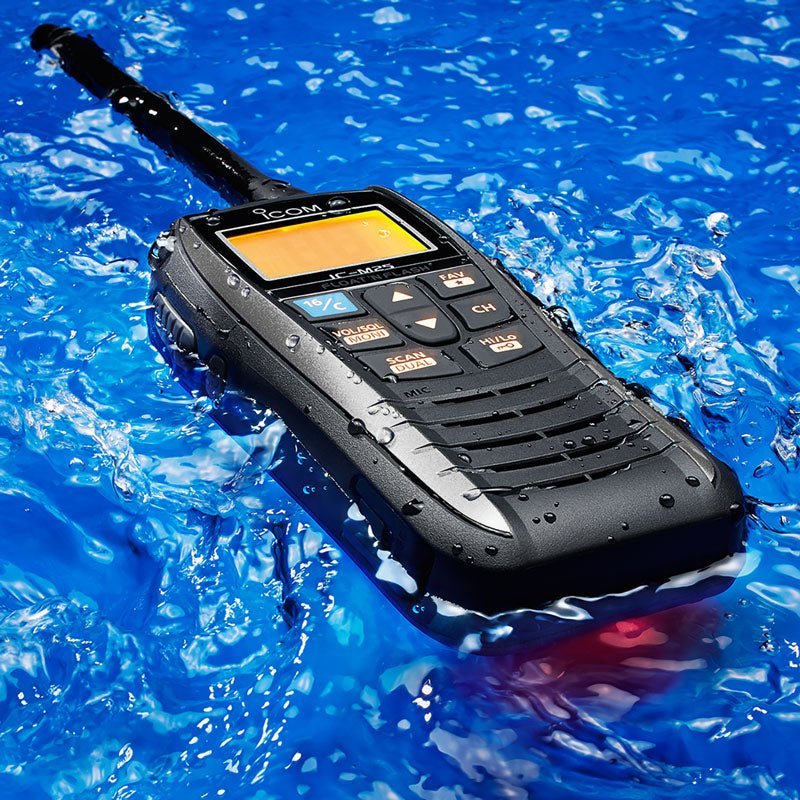 Icom IC - M25EURO - VHF 'Float'n Flash' Marine Radio - Icom - IC - M25