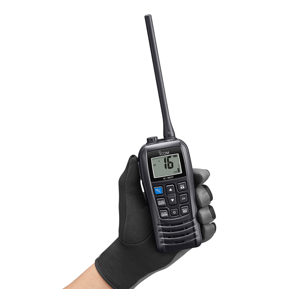 Icom IC - M37E - VHF 'Float'n Flash' Marine Radio - Icom -