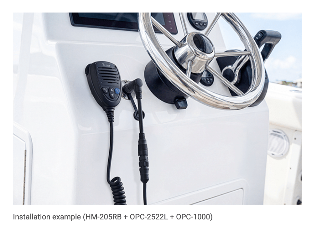 Icom IC-M430E | VHF Marine Transceiver with Class D DSC-Icom-