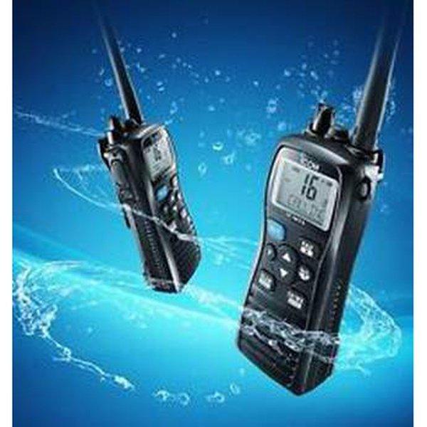 Icom IC - M73EURO - IPX8 Noise Cancelling VHF Marine Radio - Icom -