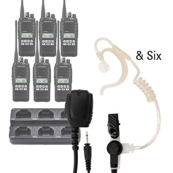 Kenwood NX - 1300 DMR / NXDN Two Way Radio Bundle Package - Kenwood - NX1300 - 6