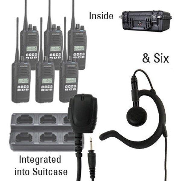 Kenwood NX - 1300 DMR / NXDN Two Way Radio Bundle Package - Kenwood - NX1300 - 6 - BEH - S