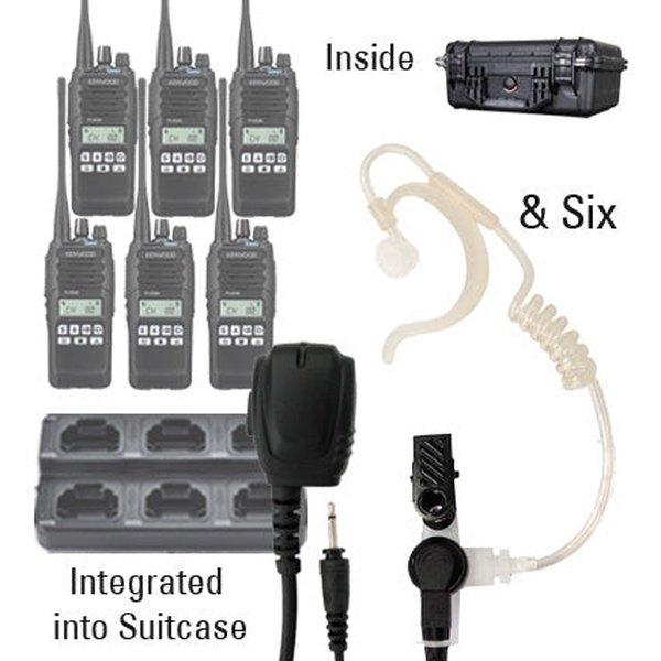 Kenwood NX - 1300 DMR / NXDN Two Way Radio Bundle Package - Kenwood - NX1300 - 6