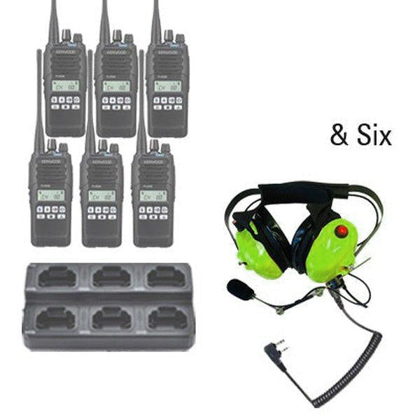 Kenwood NX - 1300 DMR / NXDN Two Way Radio Bundle Package - Kenwood - NX1300 - 6