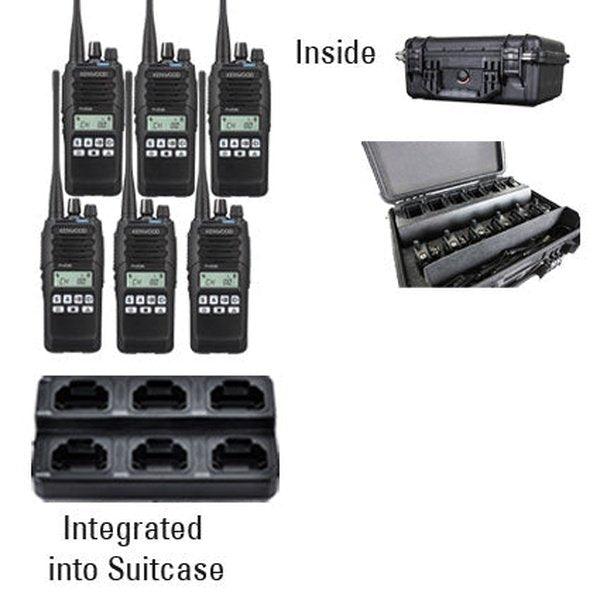 Kenwood NX - 1300 DMR / NXDN Two Way Radio Bundle Package - Kenwood - NX1300 - 6