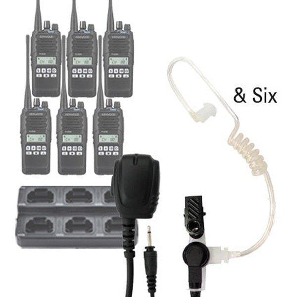 Kenwood NX - 1300 DMR / NXDN Two Way Radio Bundle Package - Kenwood - NX1300 - 6
