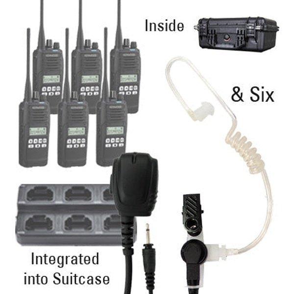 Kenwood NX - 1300 DMR / NXDN Two Way Radio Bundle Package - Kenwood - NX1300 - 6 - TEP - S