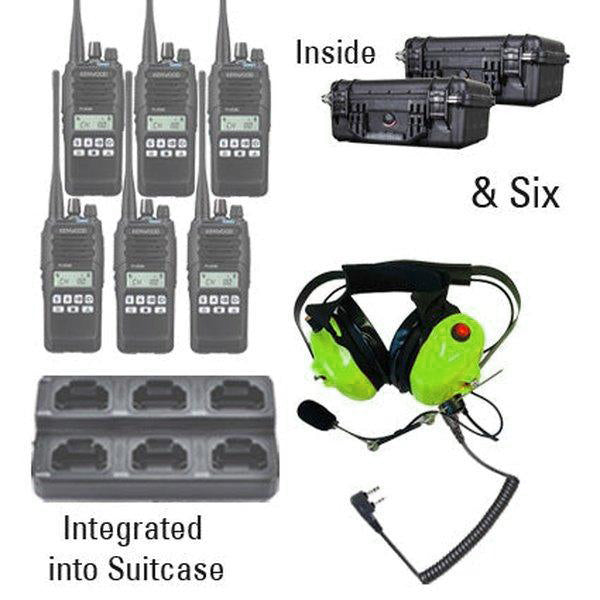 Kenwood NX - 1300 DMR / NXDN Two Way Radio Bundle Package - Kenwood - NX1300 - 6
