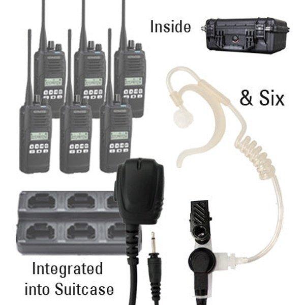 Kenwood NX - 1300 DMR / NXDN Two Way Radio Bundle Package - Kenwood - NX1300 - 6 - TEH - S