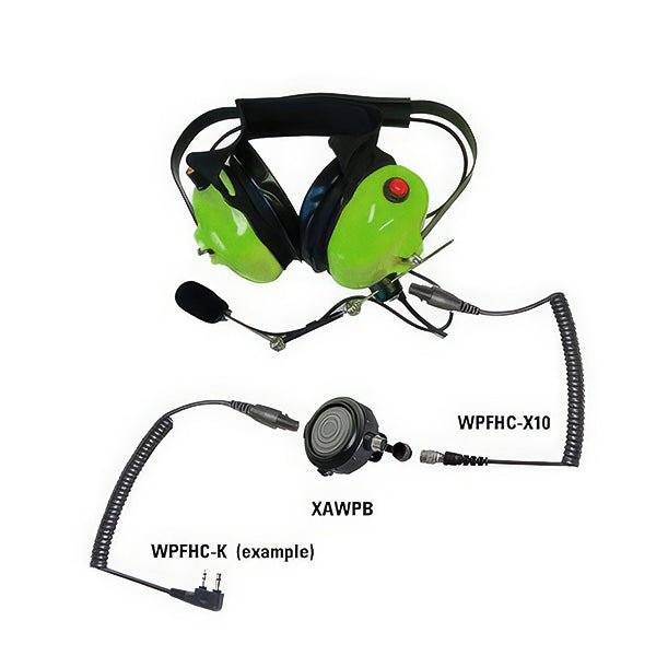 Smart Heavy Duty Hearing Protection Headset - Model WPSHD - F - Wireless Pacific - WPSHD - F - APB