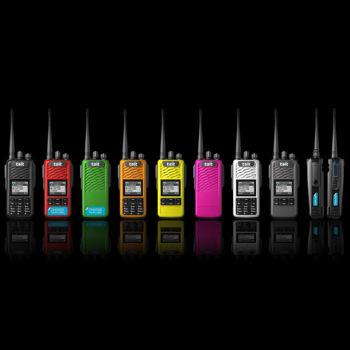 Tait TP3350 DMR Radio with GPS & Man Down | Tait DMR TP3 Series - Tait - TP3350 - B1 - TP3000 - A00T