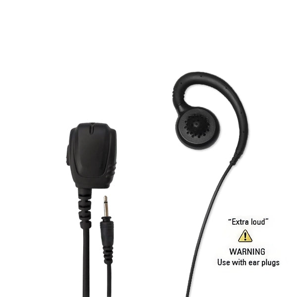 WPITRQ Advanced Premium Lapel Microphone with Detachable Earpiece - Wireless Pacific - WPiTRQ - MT - LEH