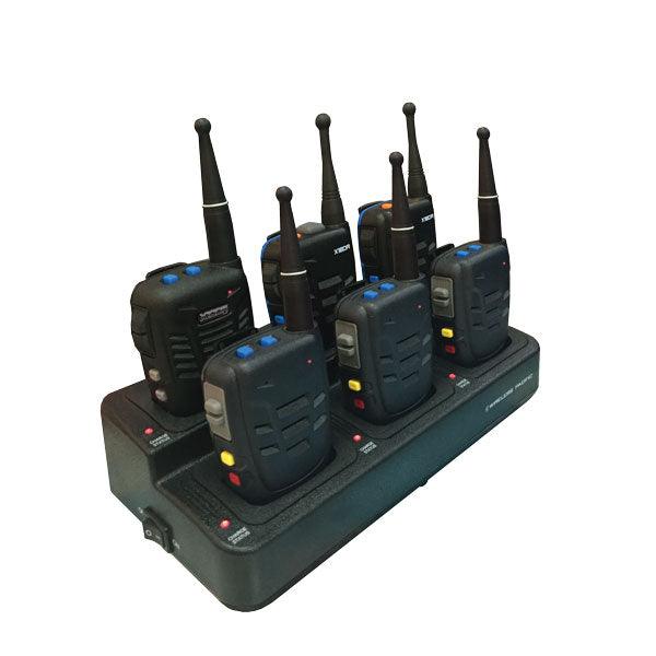 X10DR 6 Way Desktop Charger. Model: WP6WC - X10 - Wireless Pacific - WP6WC - X10