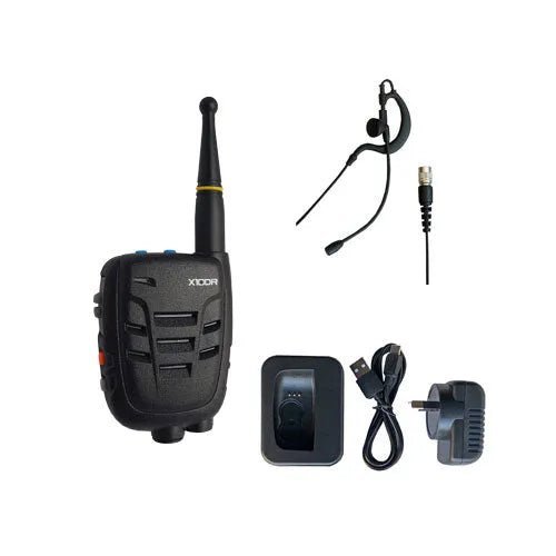 X10DR UHF XRD - U1L Speaker Microphone – Replacement for 3M Peltor LiteTalk | Wireless Radio - Wireless Pacific - XRD - ULH - C