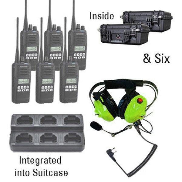 Kenwood NX - 1300 DMR / NXDN Two Way Radio Bundle Package - Kenwood - NX1300 - 6 - SHD - S