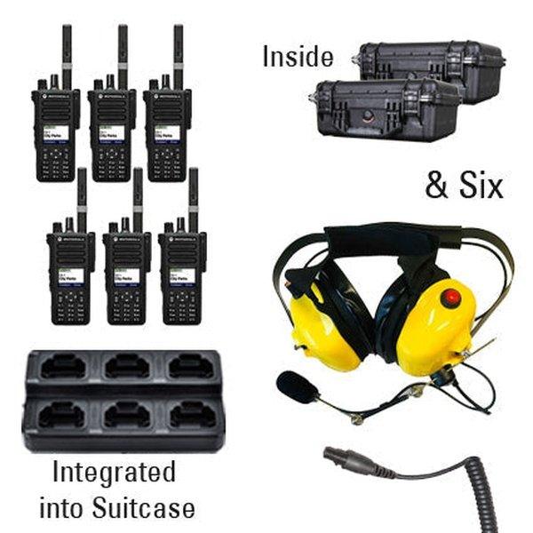 Motorola MotoTRBO Digital DP3441e DP4000e Radio Six Pack