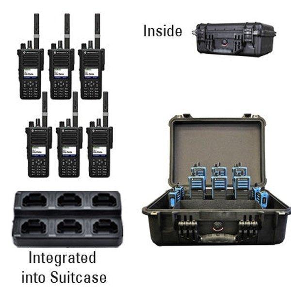 Motorola MotoTRBO Digital DP3441e DP4000e Radio Six Pack