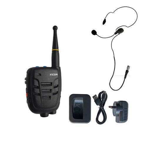 X10DR UHF XRD - U1L Speaker Microphone – Replacement for 3M Peltor LiteTalk | Wireless Radio - Wireless Pacific - XRD - MAD - C