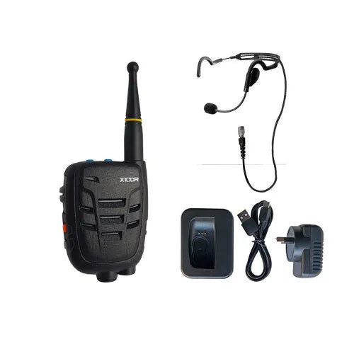 X10DR UHF XRD - U1L Speaker Microphone – Replacement for 3M Peltor LiteTalk | Wireless Radio - Wireless Pacific - XRD - HFH - C