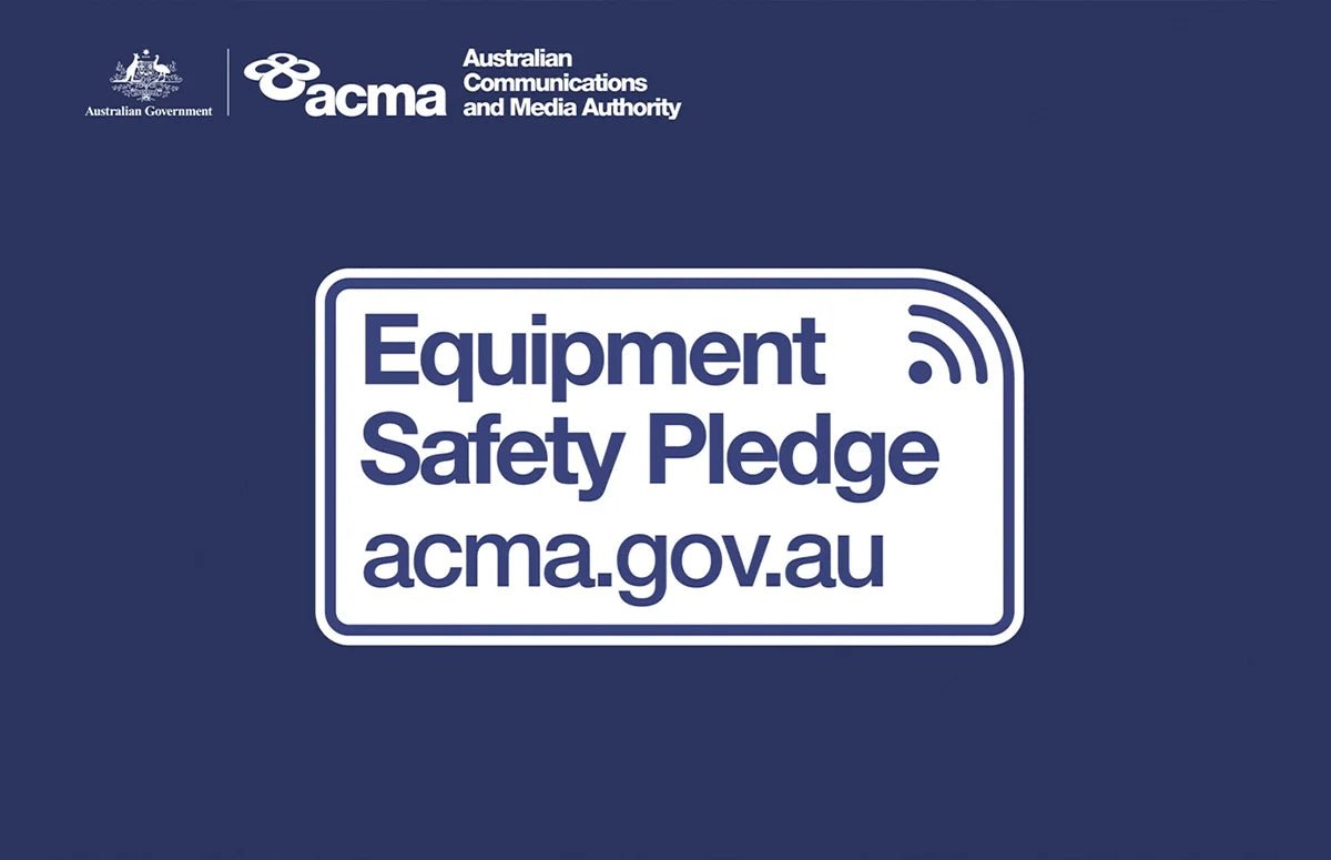 Protecting the Airwaves: Radio Warehouse Becomes a Founding Signatory of ACMA’s Equipment Safety Pledge - Radio Warehouse