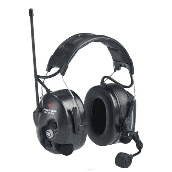 3M™ Peltor™ LITE-COM™ Plus MT73H7A4310WS6AZ Headset with Built-In Two Way Radio-Peltor-MT73H7A4310WS6AZ