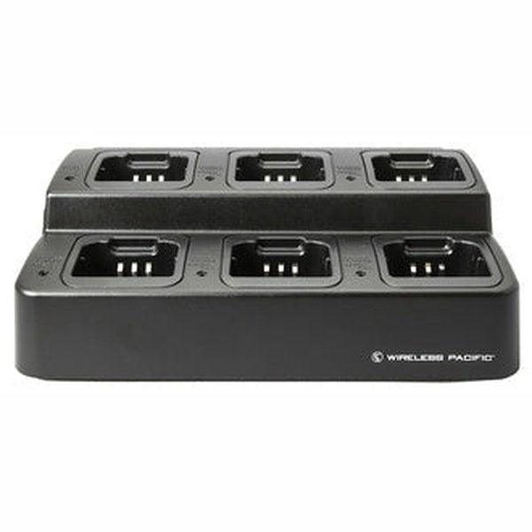 6 Way Multi Charger for Kenwood KNB - 45L / KNB - 84L (WP6WC - 45L) - Wireless Pacific - WP6WC - 45L
