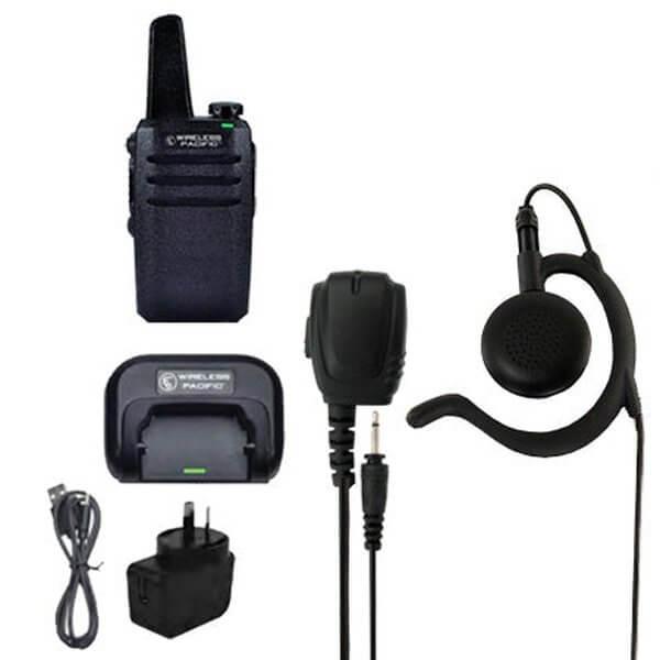 Go Pro™ DMR Digital Analog Portable Radio-Wireless Pacific-GPR-D1-EH-C