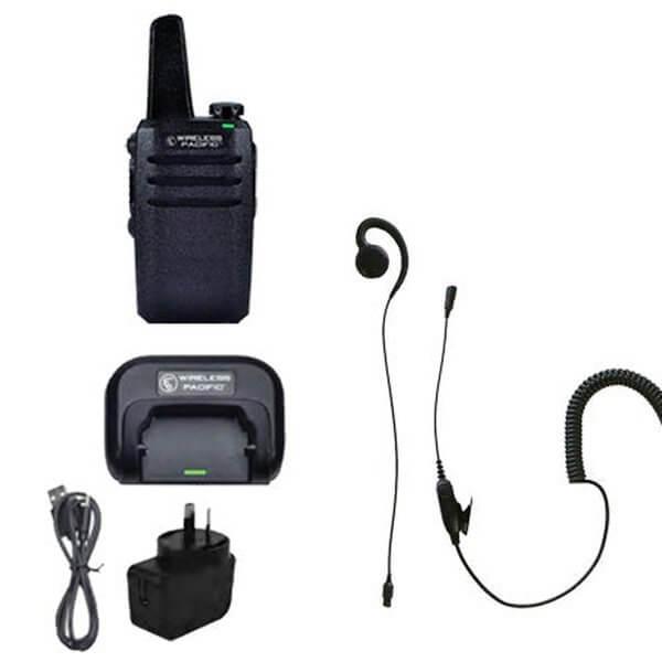 Go Pro™ DMR Digital Analog Portable Radio-Wireless Pacific-GPR-D1-SSM-C