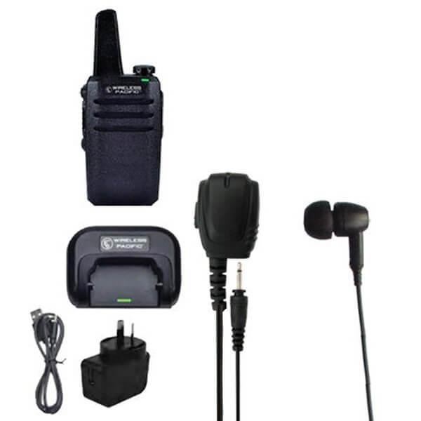 Go Pro™ DMR Digital Analog Portable Radio-Wireless Pacific-GPR-D1-EB-C
