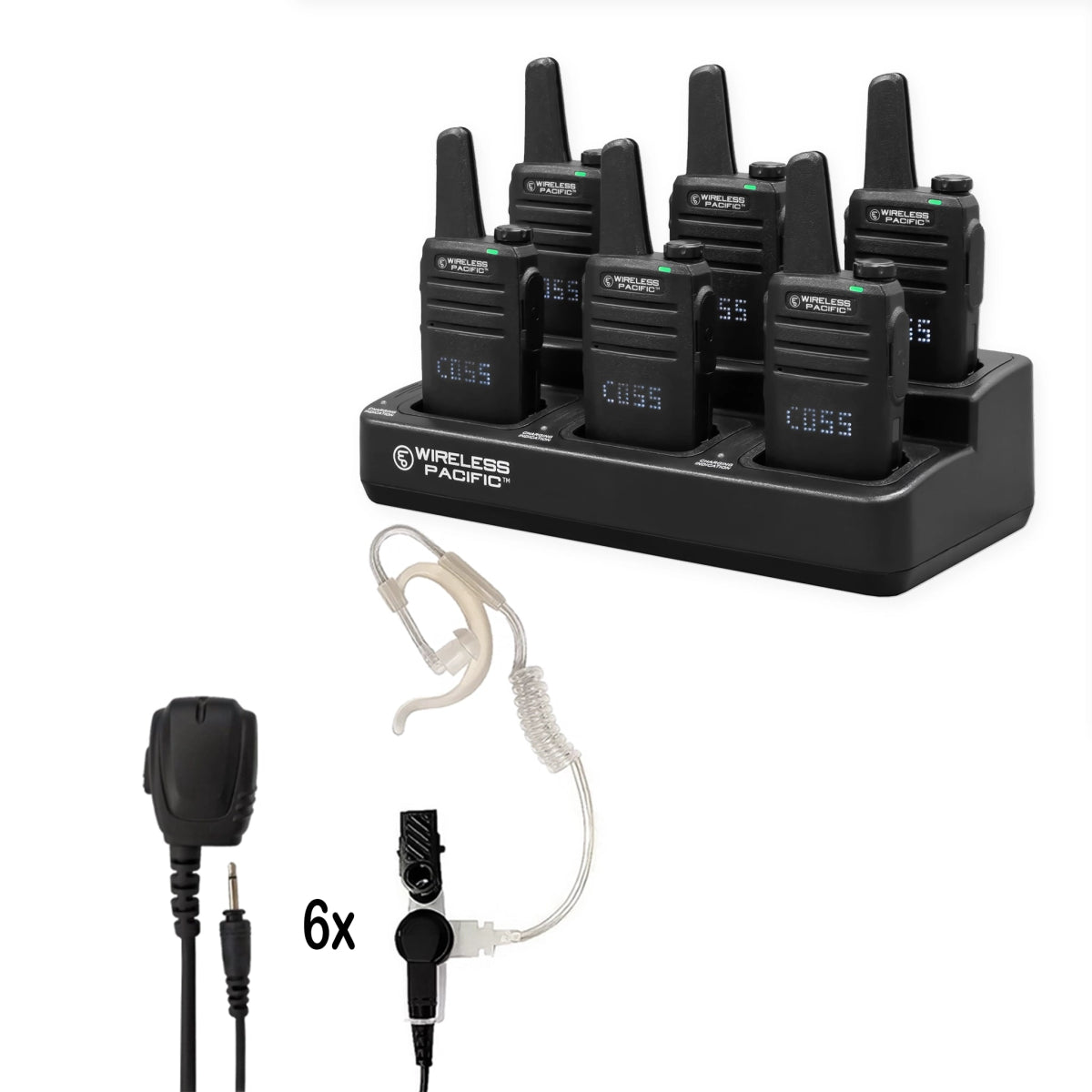 Go Pro DMR Digital / Analog Two Way Radio Bundle Package - Wireless Pacific - GPR - 6 - TEH - 8