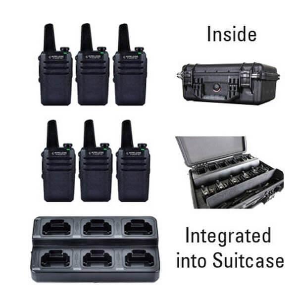 Go Pro DMR Digital / Analog Two Way Radio Bundle Package - Wireless Pacific - GPR - 6 - 8