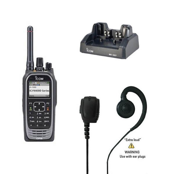 Icom IC - F4400D Two Way Radio - Icom - IC-F4400DT-H-WPLEH-TL-BC219N