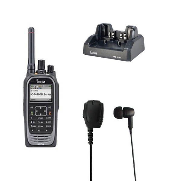 Icom IC - F4400D Two Way Radio - Icom - IC-F4400DT-H-WPEB-TL-BC219N