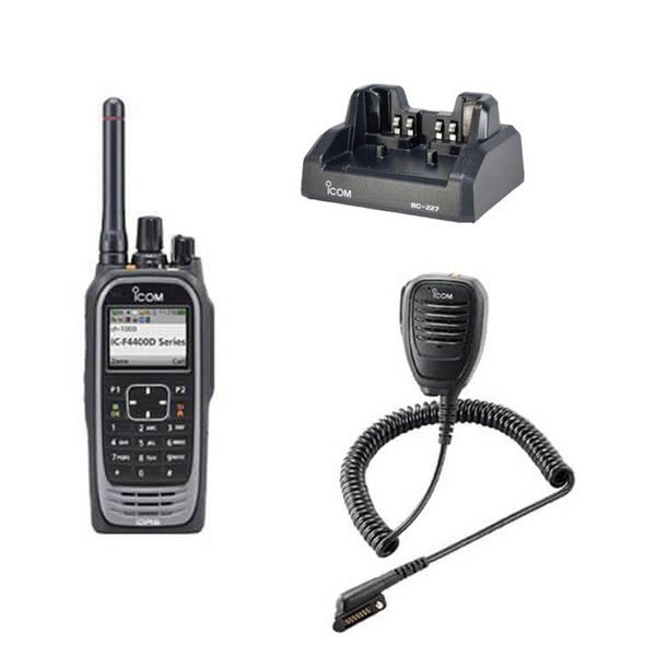 Icom IC - F4400D Two Way Radio - Icom - IC-F4400DT-H-HM222H-BC219N